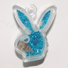 Resin Pendent, Animal Head 26x19mm Hole:2.5mm, Sold by Bag