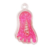 Resin Pendent, Foot 31x18mm Hole:2.5mm, Sold by Bag