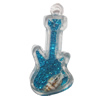 Resin Pendent, Violin 37x18mm Hole:2.5mm, Sold by Bag
