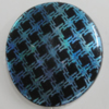Painted Spray-paint Acrylic Beads, 41mm Sold by Bag