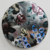 Painted Spray-paint Acrylic Beads, 41mm Hole:2mm Sold by Bag