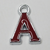 Zinc Alloy Enamel Pendant, 16x11mm Hole:2.5mm, Sold by Group