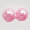 Imitation Pearl Acrylic beads,jewelry finding beads, Round 6mm, Sold by Bag