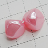 Imitation Pearl Acrylic beads,jewelry finding beads, 12x12mm Hole:2mm, Sold by Bag