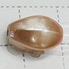 Imitation Pearl Acrylic beads,jewelry finding beads, 13x8mm Hole:2mm, Sold by Bag