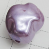 Imitation Pearl Acrylic beads,jewelry finding beads, 23x19mm Hole:2.5mm, Sold by Bag