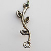 Connectors, Lead-free Zinc Alloy Jewelry Findings, 17x8mm Hole:1mm, Sold by Bag