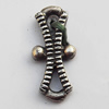 Connectors, Lead-free Zinc Alloy Jewelry Findings, 12x5mm Hole:1mm, Sold by Bag