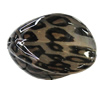 Watermark Acrylic Beads, Faceted Oval 23x14mm Hole:2mm, Sold by Bag 