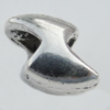 Bead Zinc Alloy Jewelry Findings Lead-free, 7x10mm, Hole:3.5mm Sold by Bag