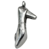 Pendant Zinc Alloy Jewelry Findings Lead-free, 22x9mm Hole:2mm Sold by Bag