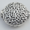 Bead Zinc Alloy Jewelry Findings Lead-free, 11x9mm, Hole:1mm Sold by Bag