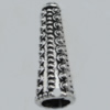 Bead Zinc Alloy Jewelry Findings Lead-free, 30x10mm, Hole:7mm,3mm Sold by Bag