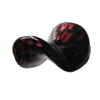 Imitate Animal skins Acrylic Beads, 27x18mm Hole:2mm, Sold by Bag