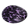 Imitate Animal skins Acrylic Beads, Twist Flat Oval 36x25mm Hole:2mm, Sold by Bag