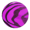 Imitate Animal skins Acrylic Beads, Flat Round 42mm Hole:2mm, Sold by Bag