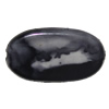 Painted Spray-paint Acrylic Beads, Flat Oval 15x28mm Hole:2mm, Sold by Bag