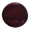 Painted Spray-paint Acrylic Beads, Flat Round 24mm Hole:2mm, Sold by Bag