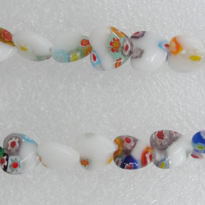 Opal  Beads,  Heart 10mm Sold per 15-Inch Strand