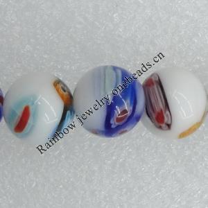 Opal  Beads, Round 12mm Sold per 15-Inch Strand