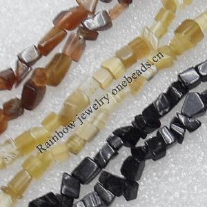 Cat's Eyes Beads Gravely Mix color,5x5mm Sold per 31-Inch Strand