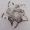Iron Thread Component Handmade Lead-free, 34mm Sold by Bag