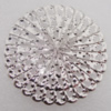 Iron Thread Component Handmade Lead-free, 48mm Sold by Bag