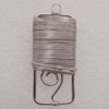 Iron Thread Component Handmade Lead-free, 48x21mm Hole:4mm Sold by Bag