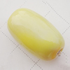 Ceramics Jewelry Beads, Oval 23x13mm Hole:2mm, Sold by Group