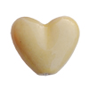 Ceramics Jewelry Beads, Heart 17x21mm Hole:2mm, Sold by Group