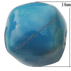 Ceramics Jewelry Beads, 14mm Hole:2mm, Sold by Group