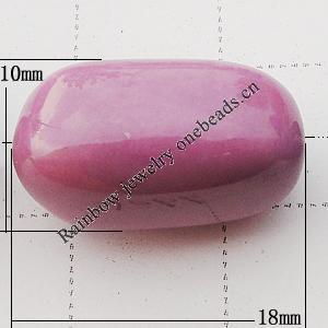 Ceramics Jewelry Beads, 18x10mm Hole:1mm, Sold by Group