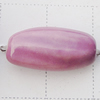 Ceramics Jewelry Beads, Twist Oval 18x9mm Hole:1mm, Sold by Group