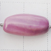 Ceramics Jewelry Beads, Twist Oval 18x9mm Hole:1mm, Sold by Group