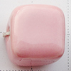 Ceramics Jewelry Beads, Cube 14mm Hole:1mm, Sold by Group