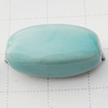 Ceramics Jewelry Beads, Faceted Oval 23x12mm Hole:2mm, Sold by Group