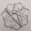 Iron Thread Component Handmade Lead-free, 30mm Sold by Bag