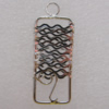 Iron Thread Component Handmade Lead-free, 51x20mm Hole:5mm Sold by Bag