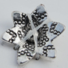 Bead Caps Zinc Alloy Jewelry Findings Lead-free, 13mm, Hole:2mm Sold by Bag