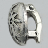 Zinc Alloy Clasp Lead-free, 13x12mm Hole:6mm Sold by Bag