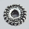 Spacer Zinc Alloy Jewelry Findings Lead-free, 8mm Hole:2mm, Sold by Bag