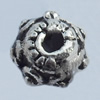 Spacer Zinc Alloy Jewelry Findings Lead-free, 5x3mm, Hole:1mm Sold by Bag