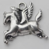 Copper Pendant Jewelry Findings Lead-free, Sky Horse 17x17mm Hole:1.5mm Sold by Bag