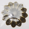 Iron Jewelry finding Pendant Lead-free, Flower 47mm, Sold by Bag