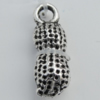 Pendant Zinc Alloy Jewelry Findings Lead-free, 16x6mm Hole:2mm Sold by Bag