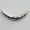 Tube，Lead-Free Zinc Alloy Jewelry Findings，40x5mm Hole:1.5mm Sold by Bag