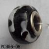 European style Lampwork Beads, 10x15mm, Hole=5mm, Sold by Bag