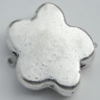 Bead Zinc Alloy Jewelry Findings Lead-free, Flower 12x12mm, Hole:1mm Sold by Bag