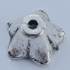 Bead Caps Zinc Alloy Jewelry Findings Lead-free, 9x6mm Hole:1mm Sold by Bag