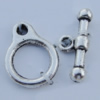 Clasp Zinc Alloy Jewelry Findings Lead-free, 15x11.5mm Hole:2mm Sold by KG